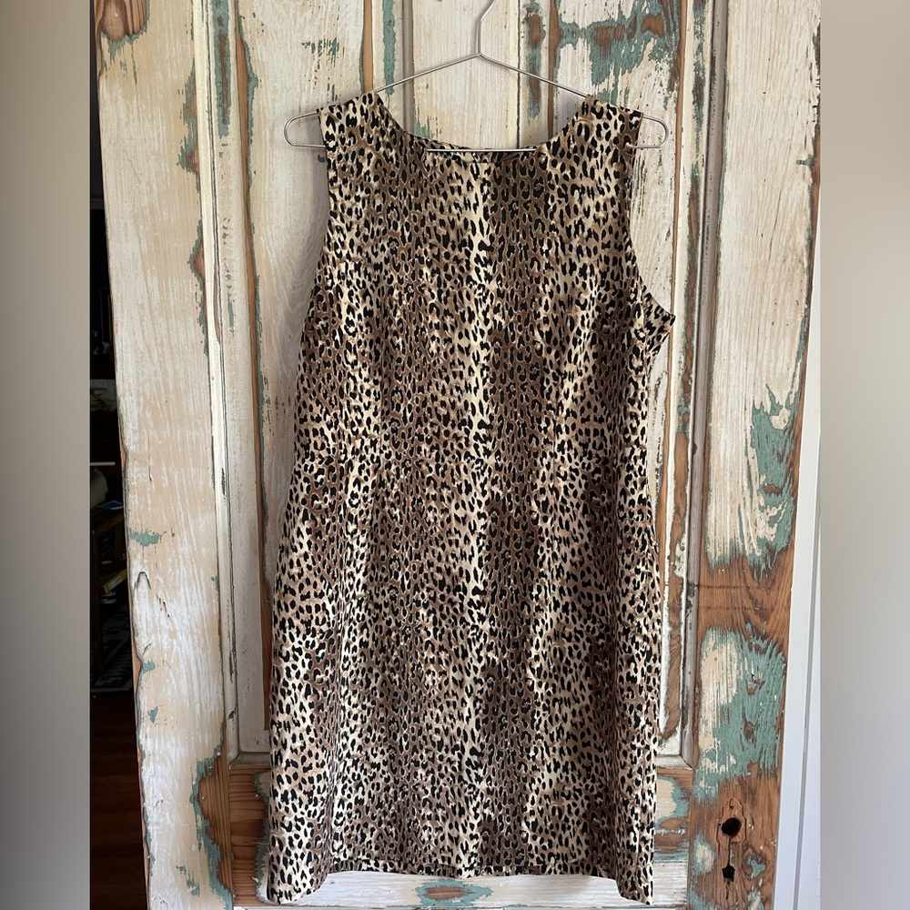 Vintage Betsy’s Things Petites 12P Leopard Print Dress